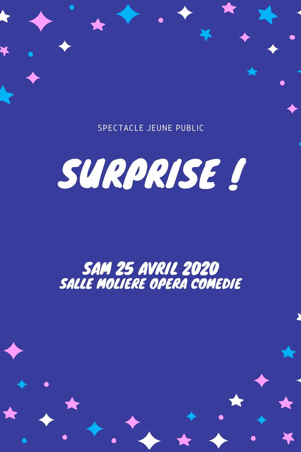 Spectacle jeune public comédie du rire 2020